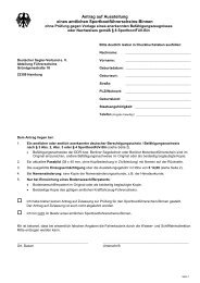 Das Ehefähigkeitszeugnis